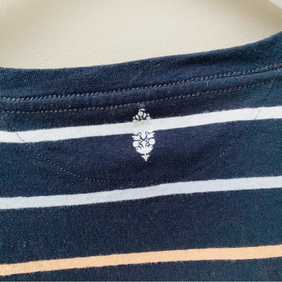 Free People Rising Tide Striped Tee Sz XS - Picture 7 of 10